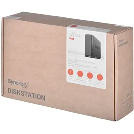 Synology DS124 Leergehäuse Schwarz