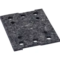 Bosch Schleifplatte 110 x 100 mm mit Filz