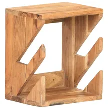 vidaXL Skateboard Wandhalter 25x20x30 Cm Akazie Massivholz