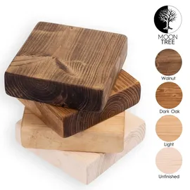 Moontree Wandregal 70 x 30 x 4,4 cm Dunkle Eichenoptik