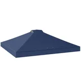 Outsunny Ersatzdach 3 x 3 m Blau
