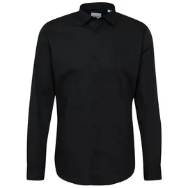JACK & JONES Langarmhemd JJJOE (1-tlg) schwarz L