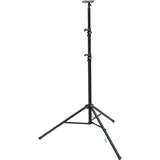 Brennenstuhl Bau Teleskop Stativ ST 302 für Baustrahler/ stabiles Stativ mit Absenkautomatik (stufenlos höhenverstellbar von 1,24m bis 3m, max. Traglast 20kg, mit Querträger, 3 kräftige Standrohre)