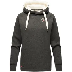 MARIKOO Damen Warmer Kapuzenpullover Pullover im Oversize Look AIRII