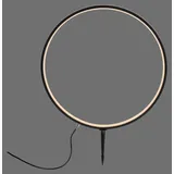 just light. LED-Erdspießleuchte Zirkulu Aluminium 66 cm x Ø 50 cm 1 Stk. schwarz