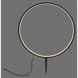 just light. LED-Erdspießleuchte Zirkulu Aluminium 66 cm x Ø 50 cm 1 Stk. schwarz