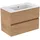 Ideal Standard Waschbeckenunterschrank 2 Auszüge 81,5 x 45 x 56,5 cm Eiche