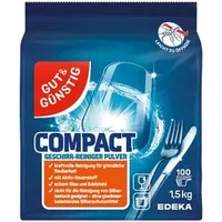 gut & günstig Geschirr-Reiniger Pulver Compact 1,5 kg