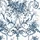 Laura Ashley Vliestapete LAURA ASHLEY "Tuileries", blau, B:0,52m H:10m L:10m, Vlies, Tapeten, 10mx52cm (ca. 5m2)