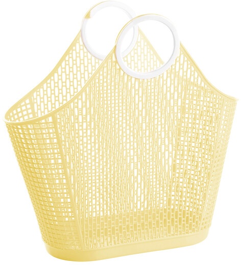 Shopper Fiesta gelb, Designer Sun Jellies Design, 46x46x23 cm