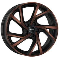 MAK Kassel 7,5 x 17 5 x 112 ET40 MB57,1 Schwarz/Bronze