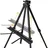 Walimex Atelierstaffelei XL 60-180 cm Aluminium 180 cm Schwarz