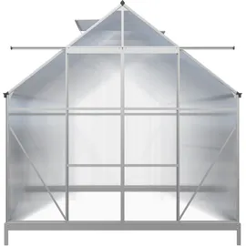 Konifera Gewächshaus Alu Silber HKP 4 mm 6,00 m2
