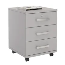 CARO-Möbel Rollcontainer Vancouver grau