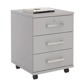 CARO-Möbel Rollcontainer Vancouver grau