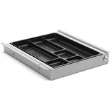 TecLines TecLines, TUS015A ausziehbare Unterbau Schublade S inkl. Schloss, Aluminium