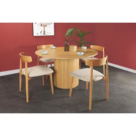 Möbilia Tisch 120 x 75 cm beige