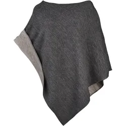 Mufflon Wende-Poncho Extra, nachtblau/atlantik