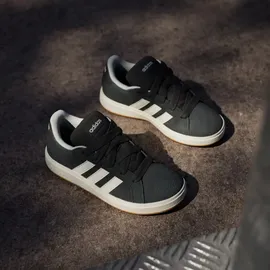 adidas Grand Court 00s Kids Core Black/Off White/Gum 28 JH6178