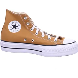 Converse Chuck Taylor All Star Lift Plateau-Sneaker Braun Damen 39