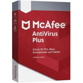 McAfee Antivirus Plus 2025 3 Geräte 1 Jahr DE Win Android iOS
