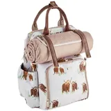Next Picknickrucksack Hamish Picknick-Rucksack für 4 Personen (2-tlg) beige