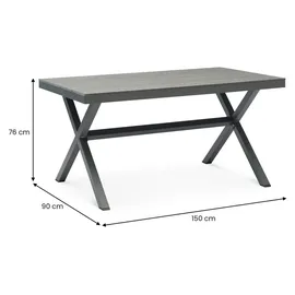 Idimex WINDY Set 7-tlg. Grau/Braun