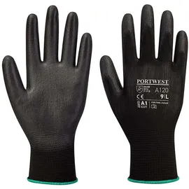 PORTWEST PU-Montagehandschuh Schwarz Xxxl