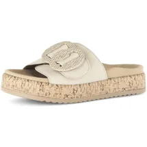 Gabor "Pantolette", Damen, beige, Größe 42 EU