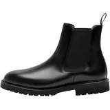 Henry Stevens Chelsea-Boots Herren Schwarz 42