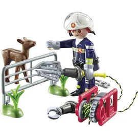 Playmobil Action Feuerwehr-Tierrettung 71467
