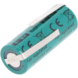 AccuCell Akku NiMH 2150mAh 4/5A, 43x17mm passend für Braun Oral-B Triumph Serie (bitte Maße prüfen)