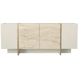 moebel17 Sideboard Veyron Beige Granit Optik