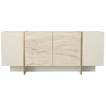 moebel17 Sideboard Veyron Beige Granit Optik