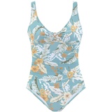 Sunseeker Badeanzug, Damen aqua bedruckt, Gr.36 Cup C/D,