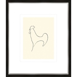 Gerahmtes-Bild PICASSO HAHN
