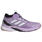 adidas Hallen-Indoorschuhe CrazyFlight 6 Mid pflaumeviolett/weiss/schwarz Damen