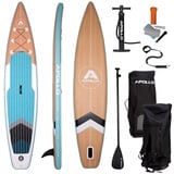 Apollo Inflatable SUP-Board Aufblasbares Stand Up Paddle Board SUP - Infinity, aufblasbar beige