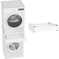 [en.casa] Buxton für Waschmaschine/Trockner mit Schublade