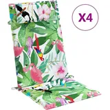 vidaXL, Sitzkissen, Gartenstuhlauflage für Hochlehner (120 x 50 cm)