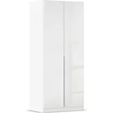 OTTO home Drehtürenschrank AGORDO 91 x 210 x 54 cm Weiß