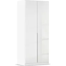 OTTO home Drehtürenschrank AGORDO 91 x 210 x 54 cm Weiß