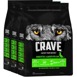 Crave Lamm & Rind 3 x 2,8 kg