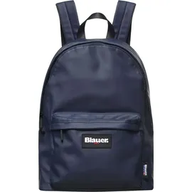 BLAUER Herren Rucksack Blau: Stilvoll mit Laptopfach und Außentasche - Blau