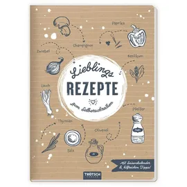 Trötsch Verlag Trötsch Rezeptbuch Lieblingsrezepte zum Selberschreiben