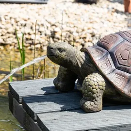 esotec Solar Wasserspeier Set Schildkröte Maru + Pumpe 54x32x23cm 101673
