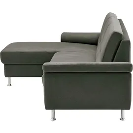 CALIZZA INTERIORS »Onyx L-Form«, Recamiere links oder rechts, wahlweise mit Bettfunktion, Breite 270 cm