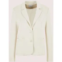 Madeleine Jersey-Blazer in modischer Kurzform in perlweiß | Gr.: 36
