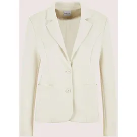 Madeleine Jersey-Blazer in modischer Kurzform in perlweiß | Gr.: 36