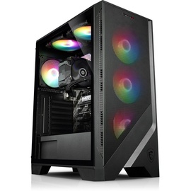 Kiebel Gaming PC Viper V AMD Ryzen 5 5600G, 16GB DDR4, AMD Vega Grafik, 500GB SSD, WLAN,